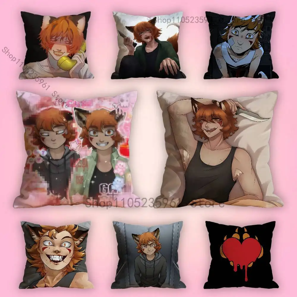 

Y-YKMET Ren Hana S-Strade Pillowcase for Sofa Room Office Decor Printing Protector Cushion Cover Valentine gift Custom