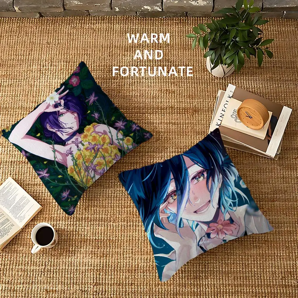 Popular Anime Chainsaw Man Reze Cushion Cover Decorative Pillow Sofa Home Decor case pillow cases