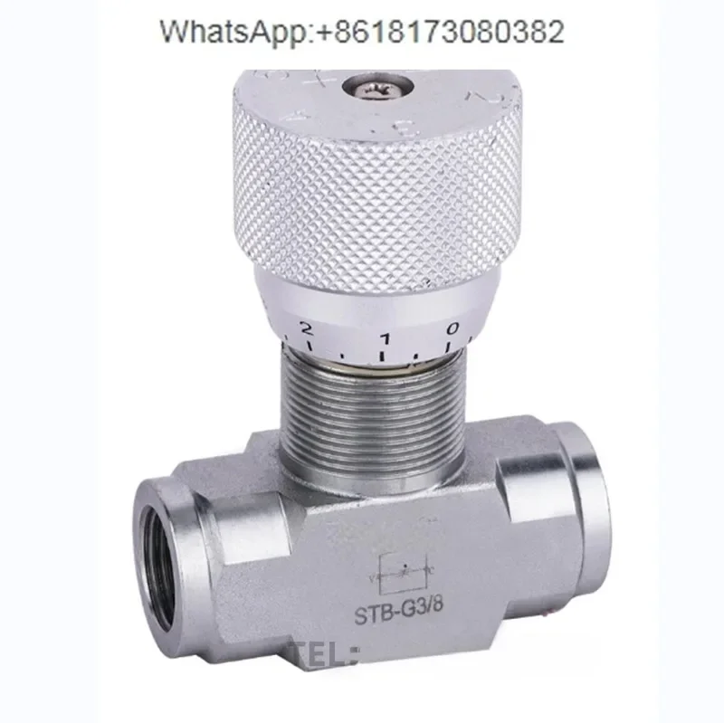 Precision scale hydraulic one-way throttle valve STU-G1/4 STU-G1 throttle valve STU-G1/2 STU-G3/8