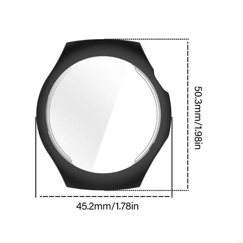 Case Screen Protector für Watch 5 SmartWatch -Schutzschutz -Stoßfänger 193a
