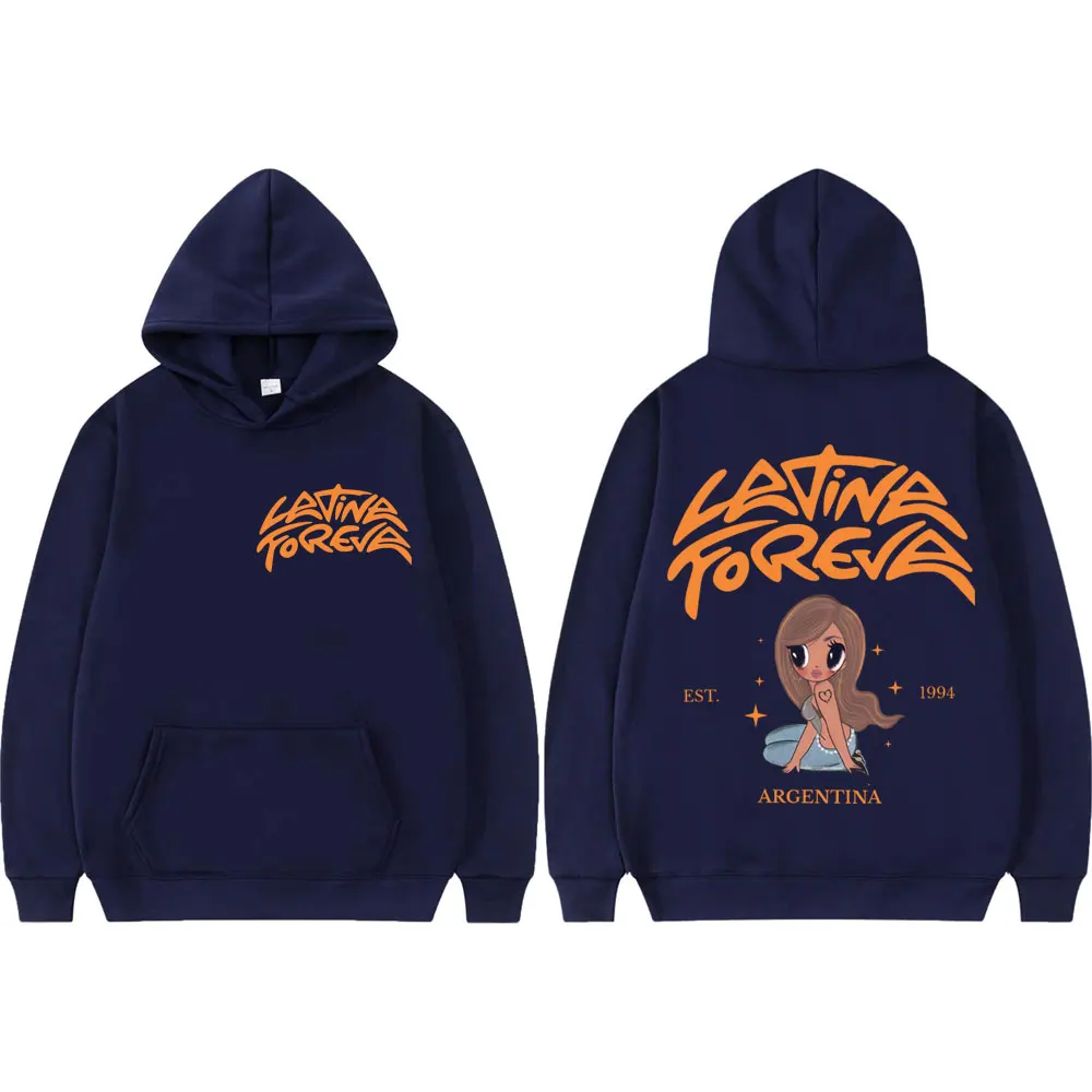 Singer Karol G Tropicoqueta 2025 New Album Cartoon Hoodie Harajuku Y2k Aesthetic Sweatshirt Men Women Fashion Hip Hop Pullovers