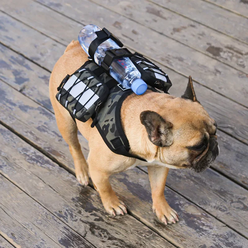 Suministros para mascotas Mochila para perros para senderismo Camping Viajes Bolsa de sillín para despertar para perros pequeños y medianos Paquete deportivo impermeable para exteriores 가sac