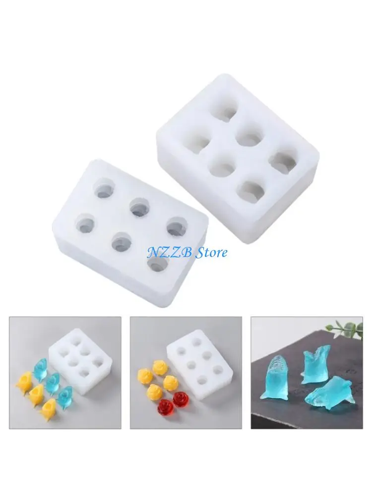 

T21F Multipurpose Sturdy Silicone Mold for Crafting Unique Treasure Bowls Waterproof and Portable Home Decoration Easy Demold