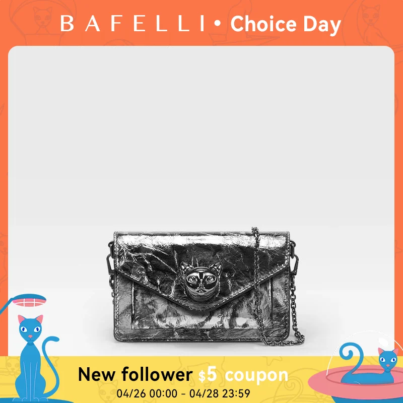 

BAFELLI 2025 Модная дизайнерская мини-сумка через плечо Элитный бренд из натуральной кожи Стильная сумка через плечо Woc