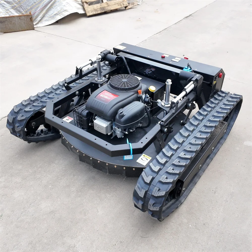 HighEnd Configuration 500m Remote Control Distance Lawn Mower Home Garden Maintenance Large Capacity Fuel Tank Lawn Mower