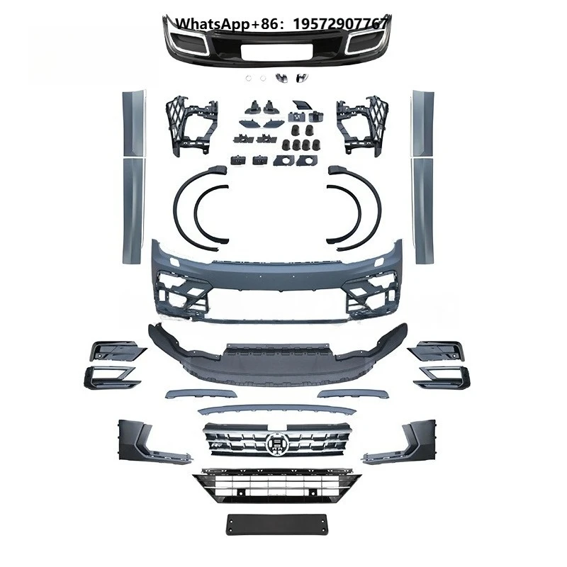 Wholesale Auto Accessories Front Bumper Fender Flare Bodykit for  to 2017 R Line Body Kit