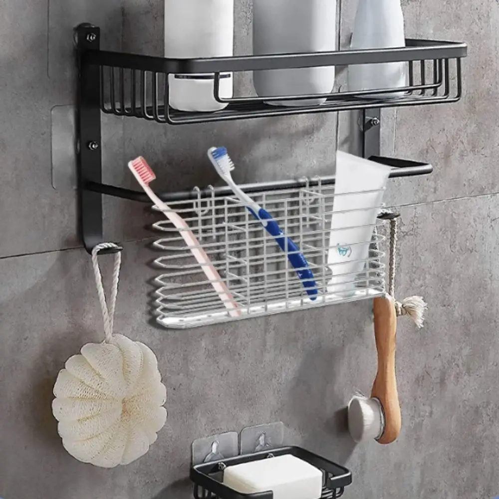 

Practical Stainless Steel Utensil Storage Rack Hanging Drained Cutlery Organizer Breathable Chopsticks Holder Bathroom
