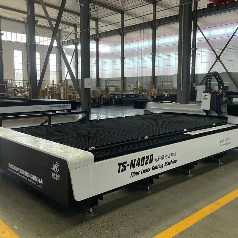 Tuosheng 1000w-40000w customized metal laser cutter cnc single platform fiber laser cutting machine for stainless steel