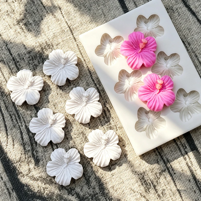 Mini Rose Kamelie Gänseblümchen Blume Silikon Sugarcraft Form Cookie Cupcake Schokolade Backform Fondant Kuchen Dekorieren Werkzeuge