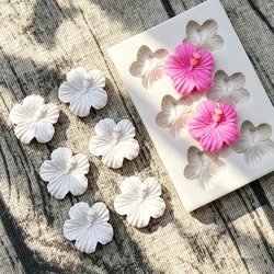 Mini Rose Camellia Daisy Flower Silicone Sugarcraft Mold Cookie Cupcake Chocolate Baking Mold Fondant Cake Decorating Tools
