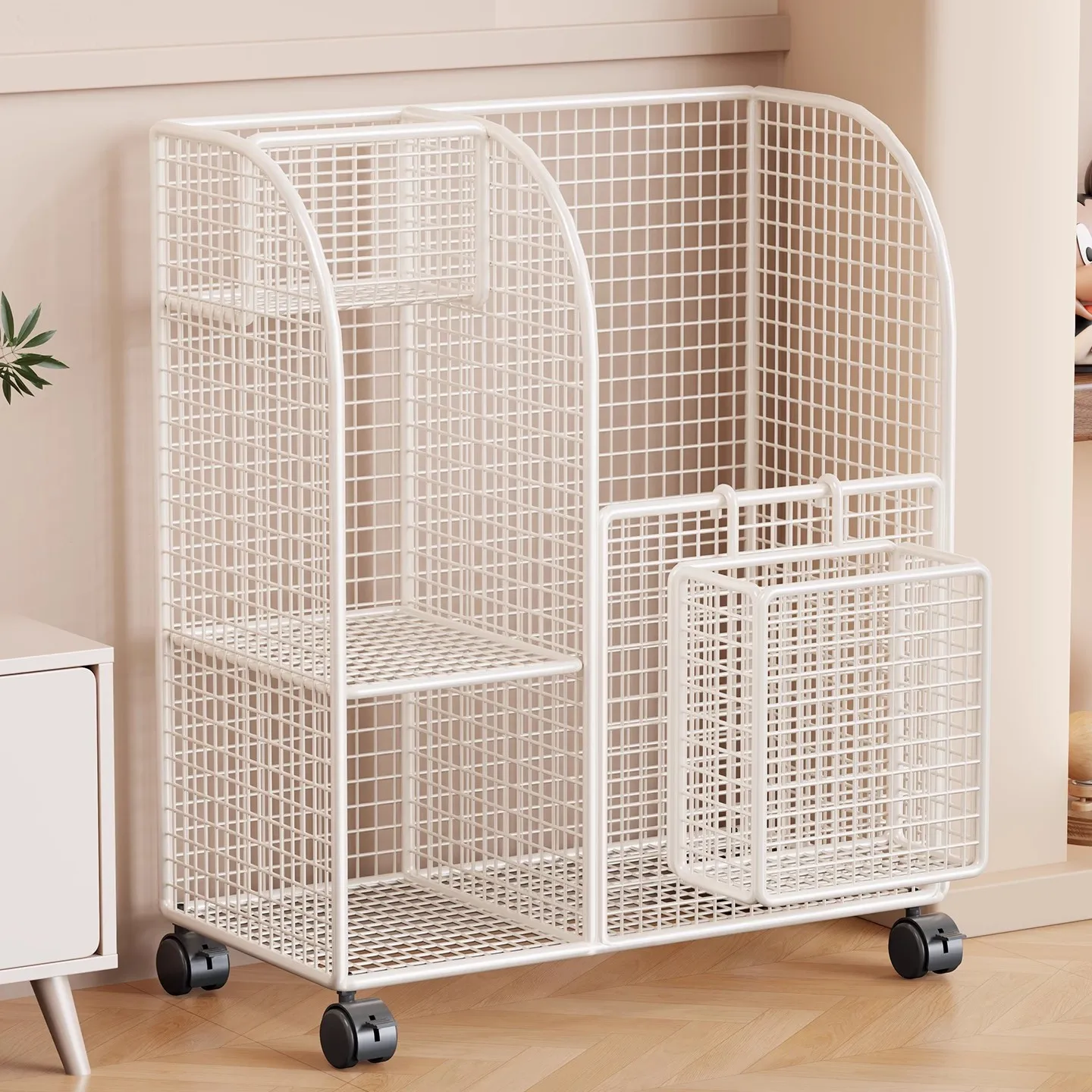 Yoga mat storage basket Home large-capacity storage rack