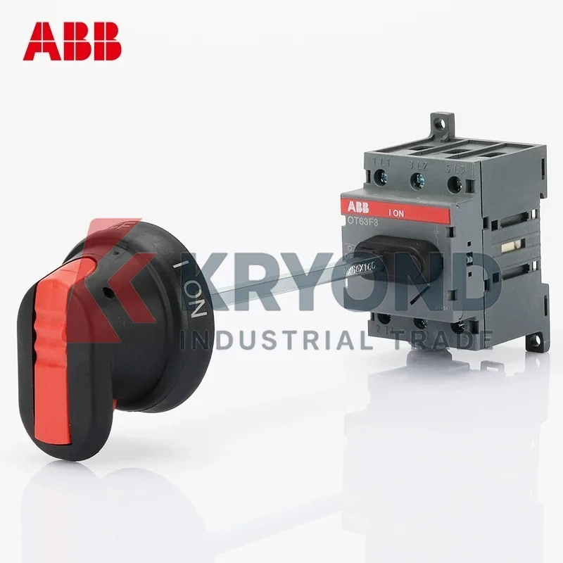 ABB OT16F3 3 Pole 16A OT Series Isolator مفتاح فصل أمان مدمج للوحة التحكم وعزل الطاقة الصناعية #3