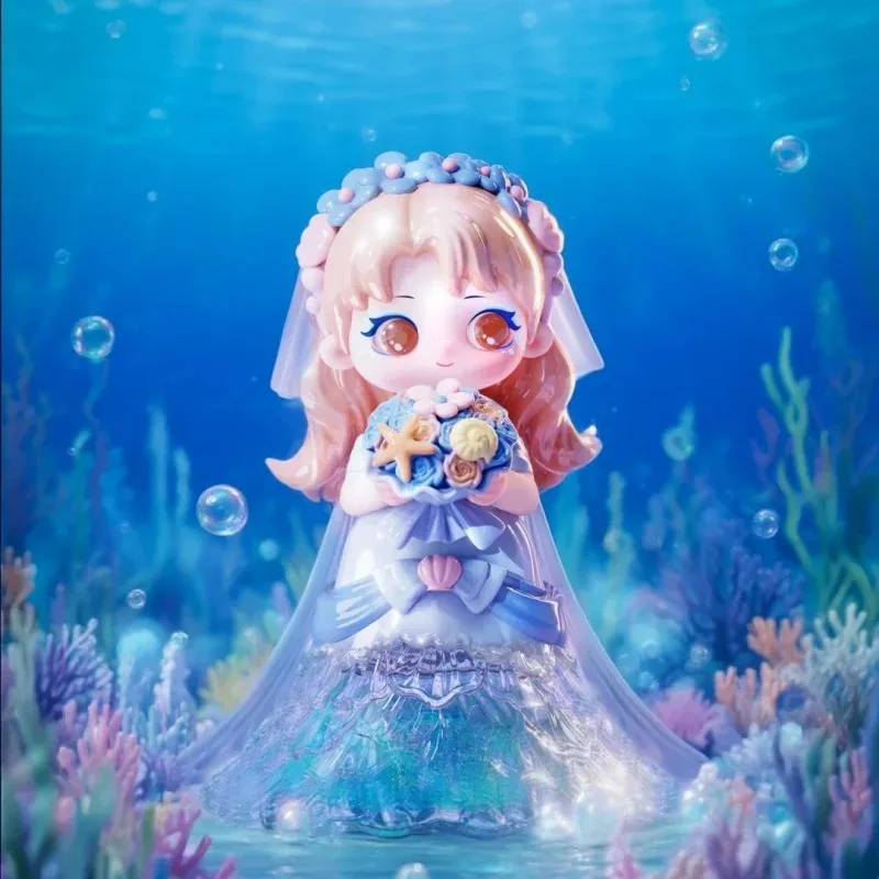 

New Letsvan ZIYULI My-Own-Wedding Series Kawaii Blind-Box Toy Desktop Ornament Cartoon Surprise Doll for Girls Mystery Gift