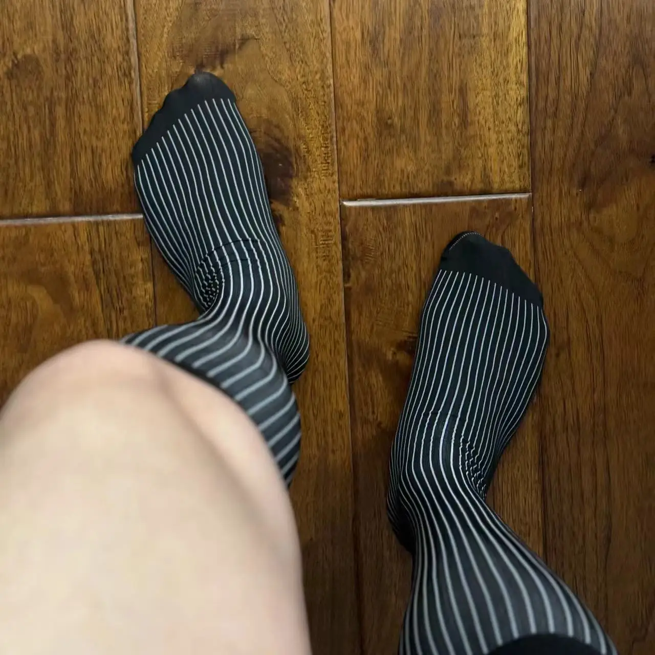 Sexy Man's Calf Socks Vintage Style Socks Nylon Mature Gay Transgender Hot Gay Time Socks Vintage Style Socks Ribbed