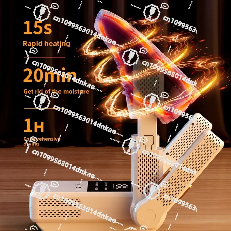 Cross-border New Folding Quick-drying Shoe Dryer Foldable Portable Shoe Dryer Constant Temperature Dehumidification and Odor