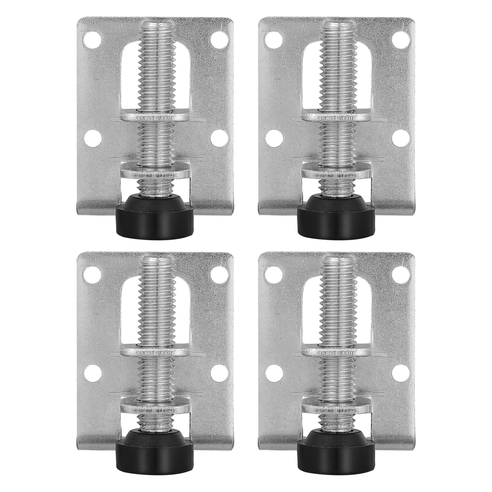 

4pcs Furniture Leveler Heavy Cabinet Leg Levelers Duty Metal Feet for Table Cabinet Workbench Shelves Bookcase
