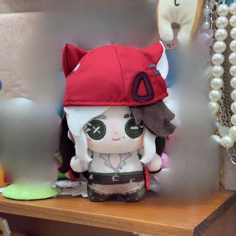 10cm Game Identity V Barmaid Kawaii Cosplay Cotton Doll Starfish Body Demi Bourbon Anime Mini Soft Plushie Toy Figures Fans Gift