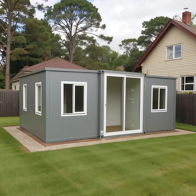 Expandable Prefab Steel Container House Office Mobile Home Kitchen Bedroom Dormitories Building Waterproof