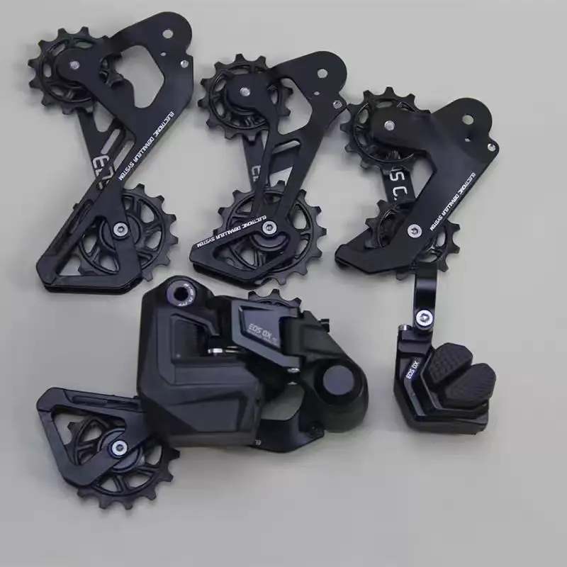 Wheeltop Eds Mountain Bike Groupest Electronic Wireless Alumin Alloy 7-13 Speed Short/Long Cage Mtb Bike Rear Derailleur