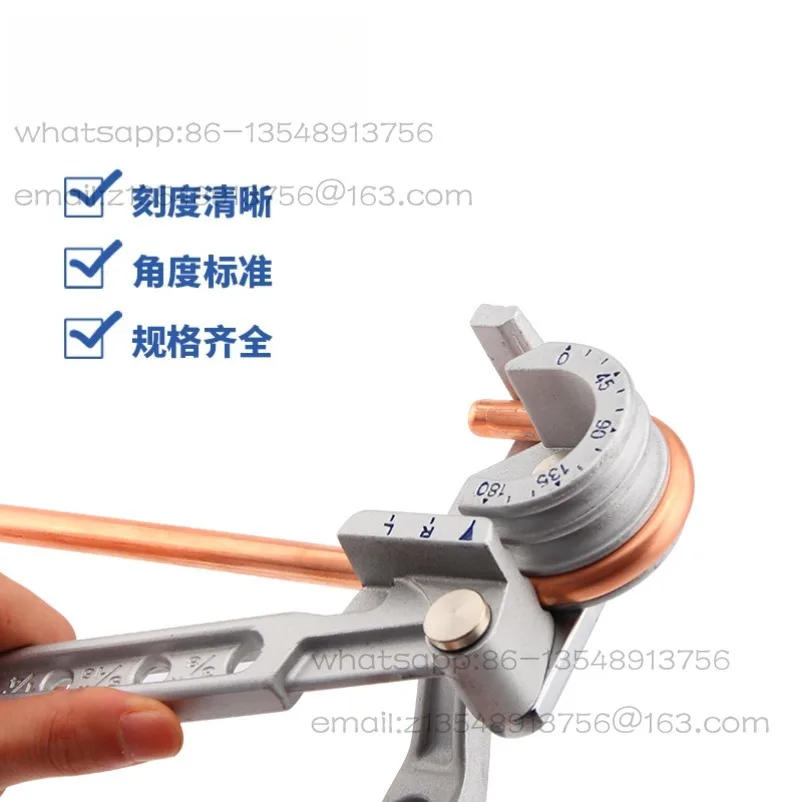 Manual Pipe Bender, Specification 6/8/10 Multi-purpose, 10mm12mm16,19 Copper Pipe Aluminum Pipe Bender