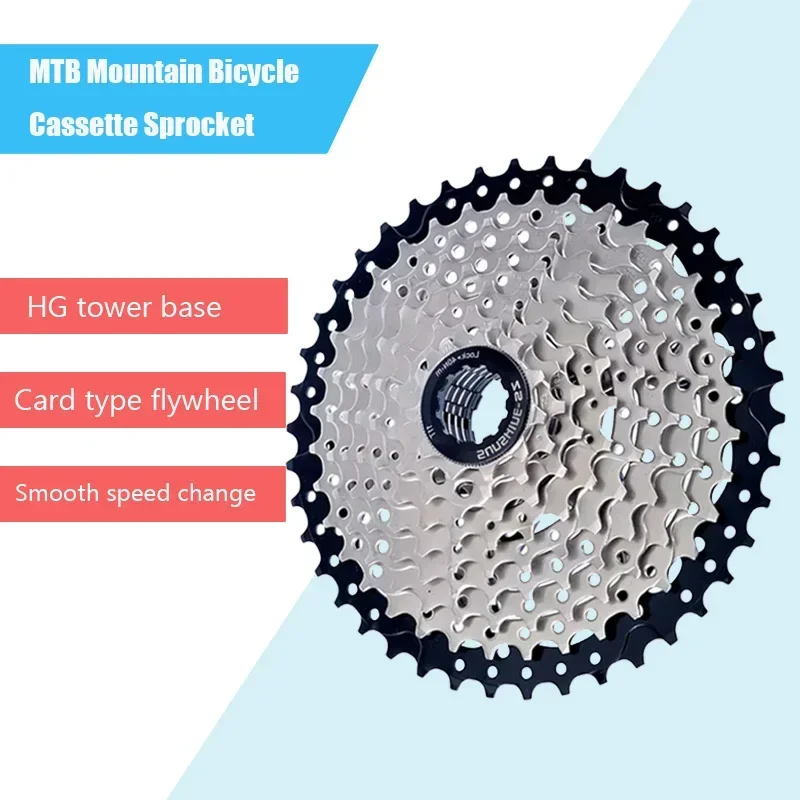 MTB Road bike 9 speed cassette Bicycle Freewheel k7 cassette 9v 23T 25T 28T 30T 32T 34T 36T 40T 42T 46T 50T For SHIMANO HG