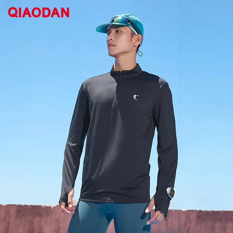 

QIAODAN Feiying Professiona Quick-Drying Running T-shirt 2025 Autumn Marathons Training Breathable Long Sleeve Tops XTL33241229R