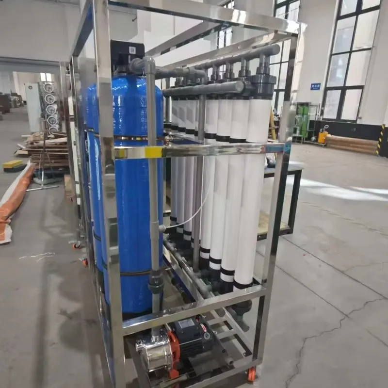 4000LPH Hollow Fiber UF Water Filter Machine Automatic Mineral Water Treatment Plant For Bottling Line