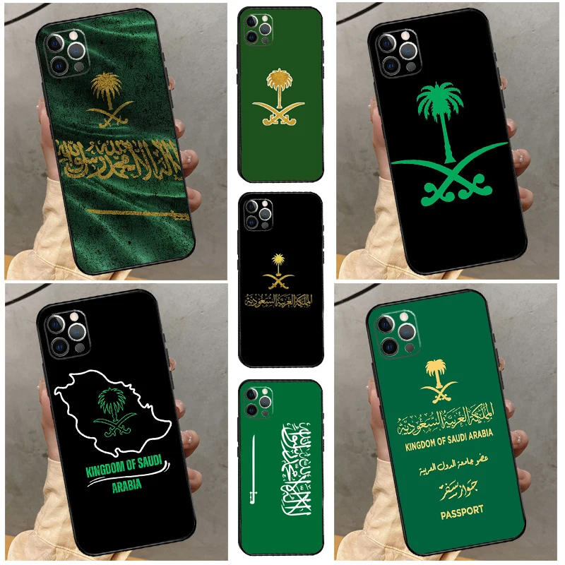 المملكة العربية السعودية العلم ل Xiaomi Redmi ملاحظة 14 10 11 12 13 برو 11S 12S جراب هاتف ل Redmi 15C 13C 12C 10C 14C 15 #1