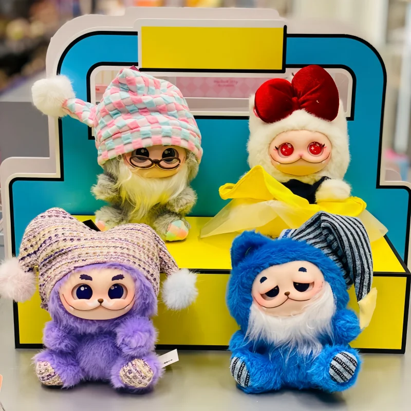Spot mignon petit sac idiot série Alliance peluche boîte aveugle poupée sac suspendu décoration jouet à la mode Figurine pour garçons et fille cadeau