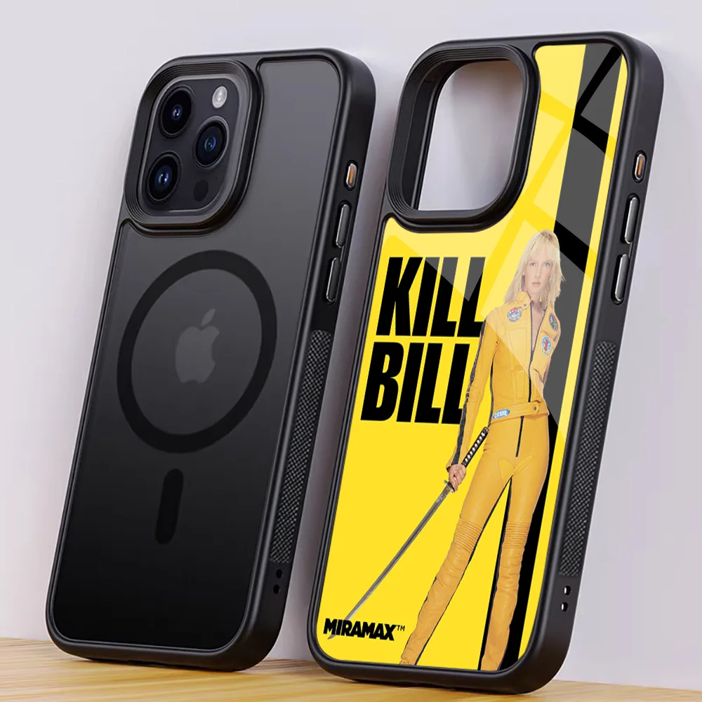Чехол для телефона Killbill Magsafe, Беспроводная зарядка для IPhone 15, 13, 12, 11, 14 Pro Max Mini, 8 Plus, XS, X, XR
