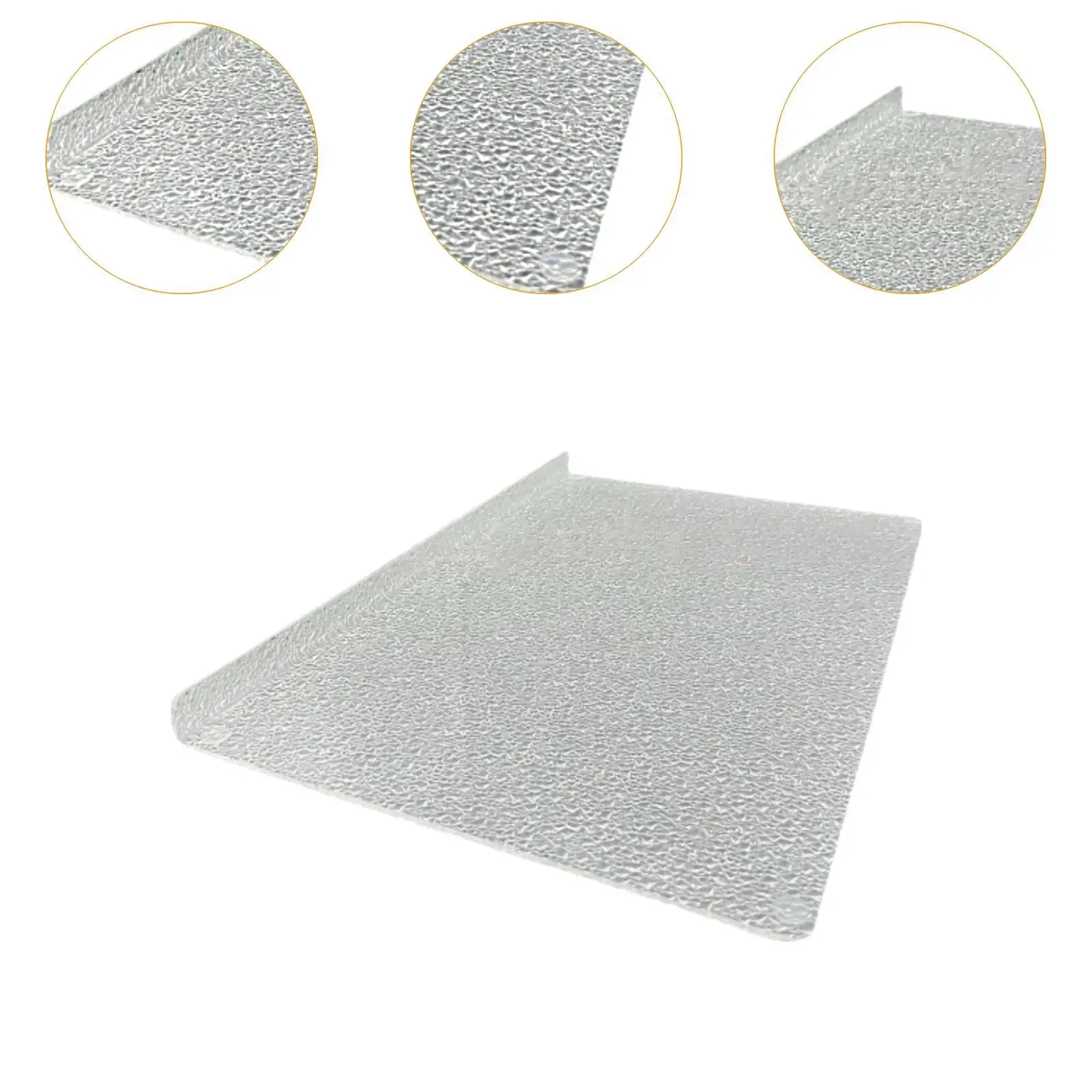 Transparent Cutting Board Clear Chopping Board for Kitchen Counter Biscuits