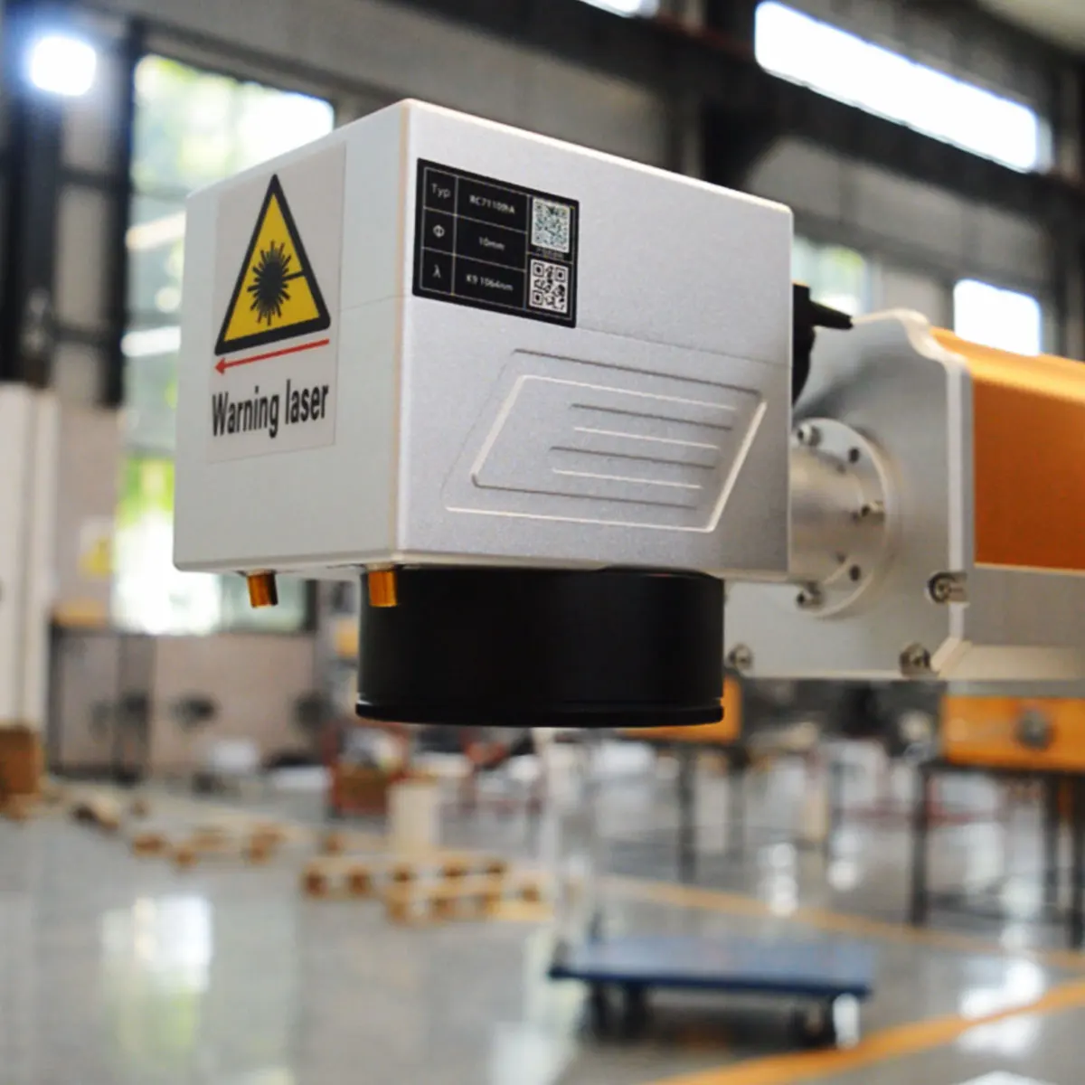 JPT 30w حفارة الألياف مع اللون / Raycus 50W آلة وسم الألياف 30w / 100W