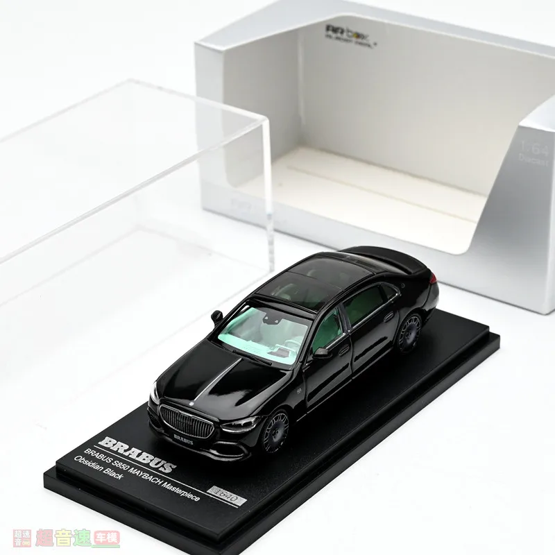 Almost Real 1:64 Barbosa S850 Cast-Pressed Realistic Static Alloy Car Model, Boys' Holiday Gift Toy Collection Decoration Item.
