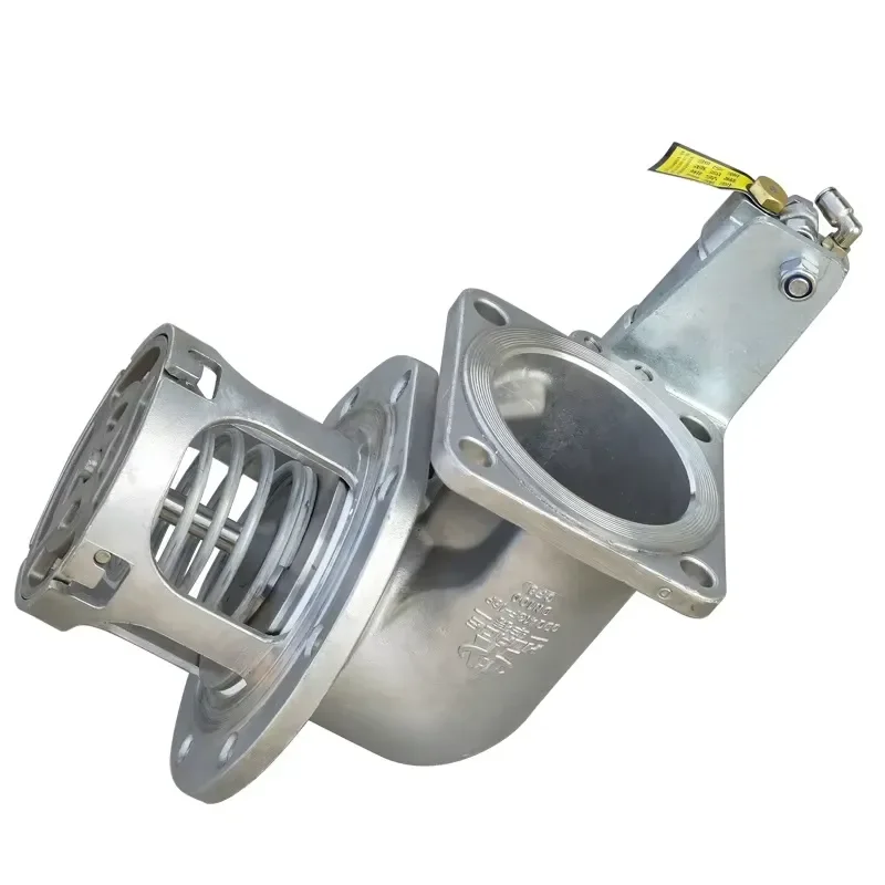 4-inch Stainless Steel 316L/C4 Pneumatic Underwater Valve Emergency Shut(off) Valve Bottom Valve for Chemical Tanker Truck