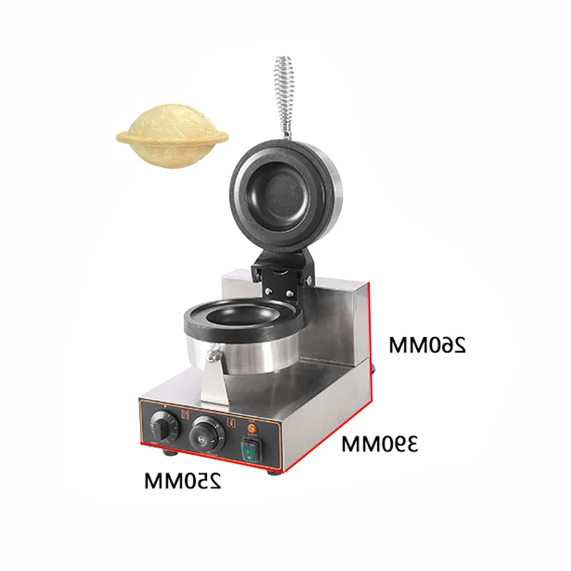 Convenient Operation 110V60HZ 220V50HZ UFO Waffle Machine Hamburger Burger Flying Saucer Maker Making Presser