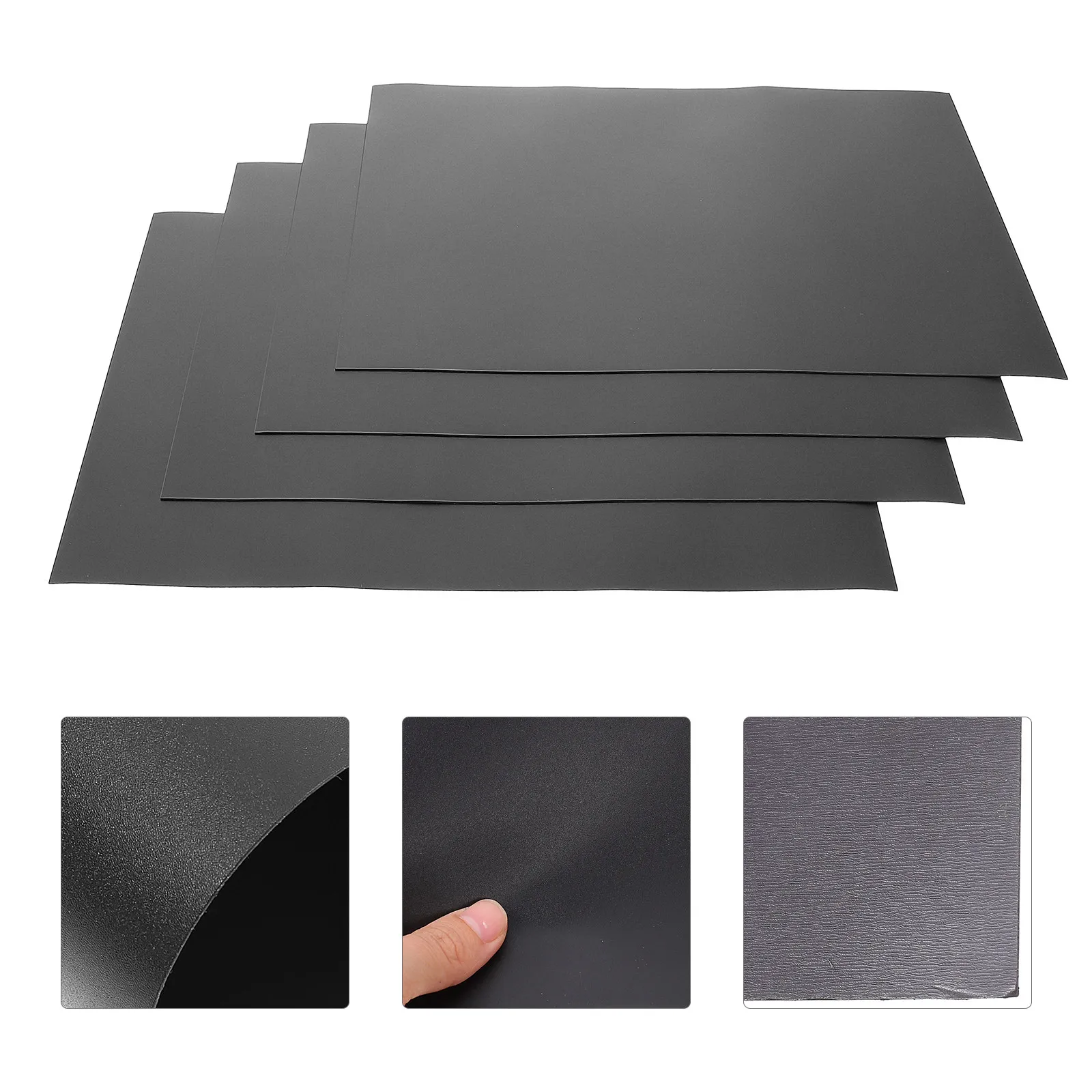 

4Pcs A5 Magnetic Blackboard Sticker Fine Workmanship Erasable Reusable Eco Friendly Message Board Fridge Magnet Note Board