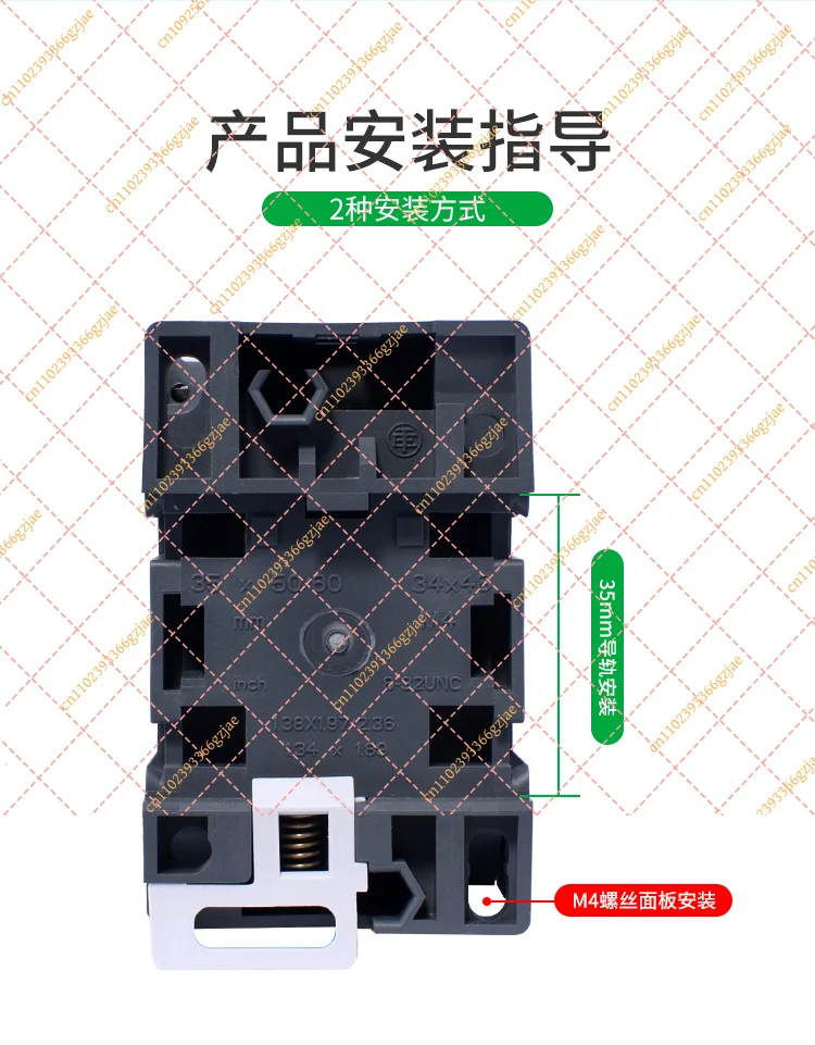 AC Contactor LC1N Series 0910 1201 1810 2510 3810 3801 for Schneider Electric, 24V 48V 110V 220V 380V Replacement Part