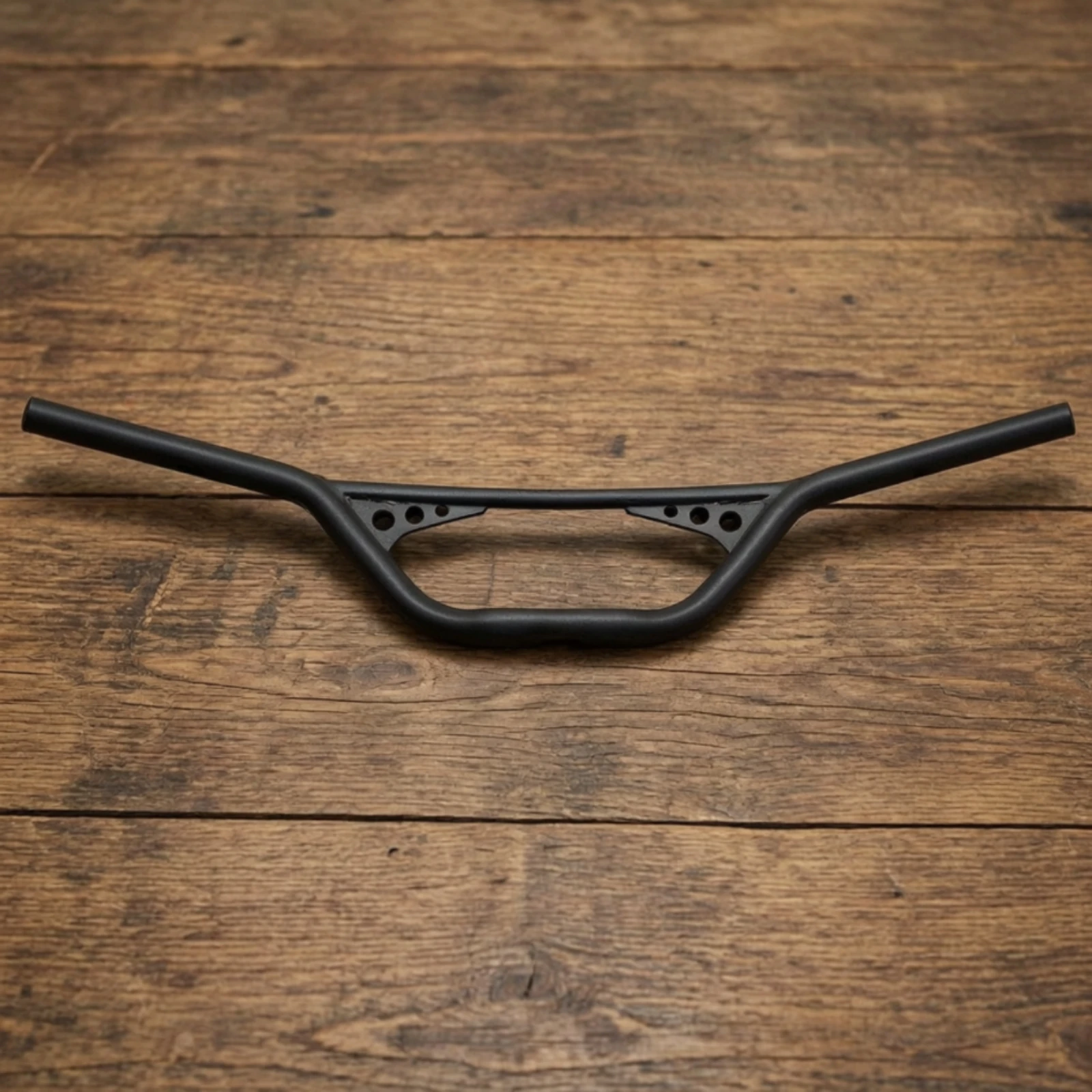 Custom Motorcycle Handlebar Minimalist Handlebar with Drilled Center Brace for Motorcyclists, Garage Projects
