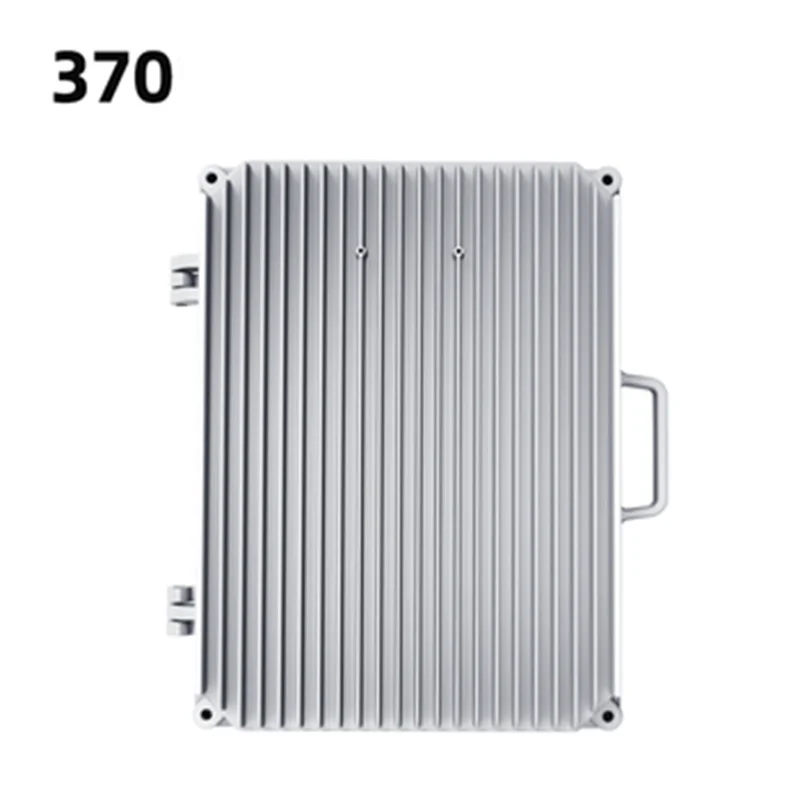 370*332*137 MM Outdoor Waterproof Aluminium Extruded Enclosure Box Heatsink Aluminum Enclosure Boxes