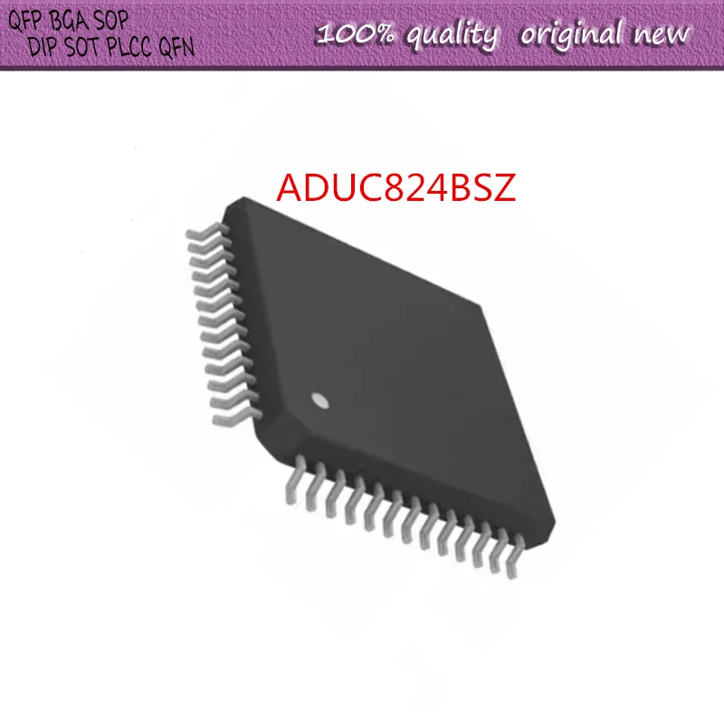 NEW   1PCS/LOT    ADUC824BSZ   ADUC824BS   ADUC824   MQFP-52