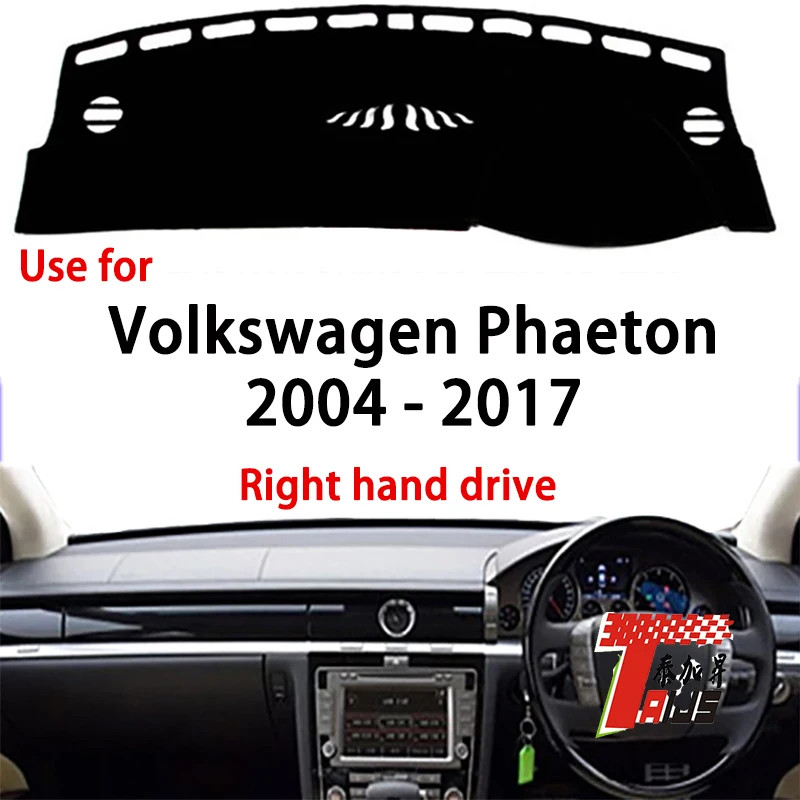 

TAIJS factory high quality Suede dashboard cover forVolkswagen Phaeton 2004-2017 Right-hand drive hot selling