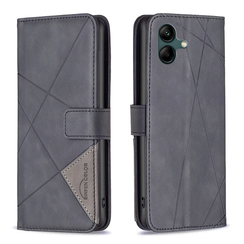 Wallet Flip Case on For Samsung Galaxy A06 Classic Phone Leather Cases For Samsung A06 SM-A065F A 06 Etui Card Slot Back Cover