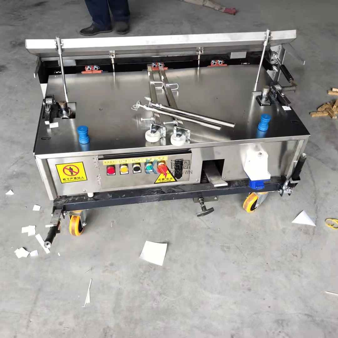 OEM Construction Width 800 mm Automatic Wall Cement Plastering Machine Plane Furniture Decoration Wall Painting Machine For Buil