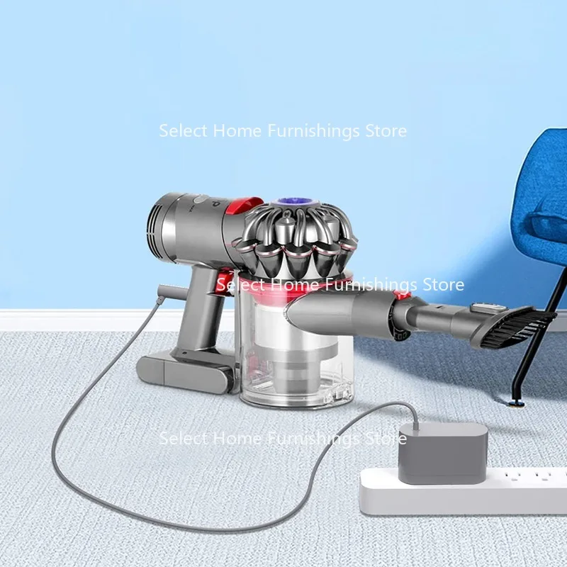 

Подходит для зарядного устройства для пылесоса Dyson, универсального адаптера питания, европейских, американских и английских зарядных устройств.