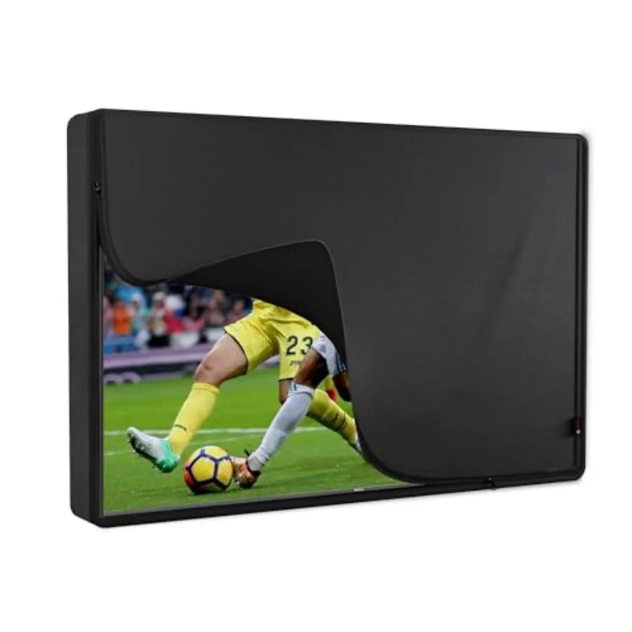 

Outdoor Waterproof Weatherproof TV Cover with Zipper for 95 to 100 ch Outside Flat Screen TV - Cover Size 90'' W x 52'' H x 5''