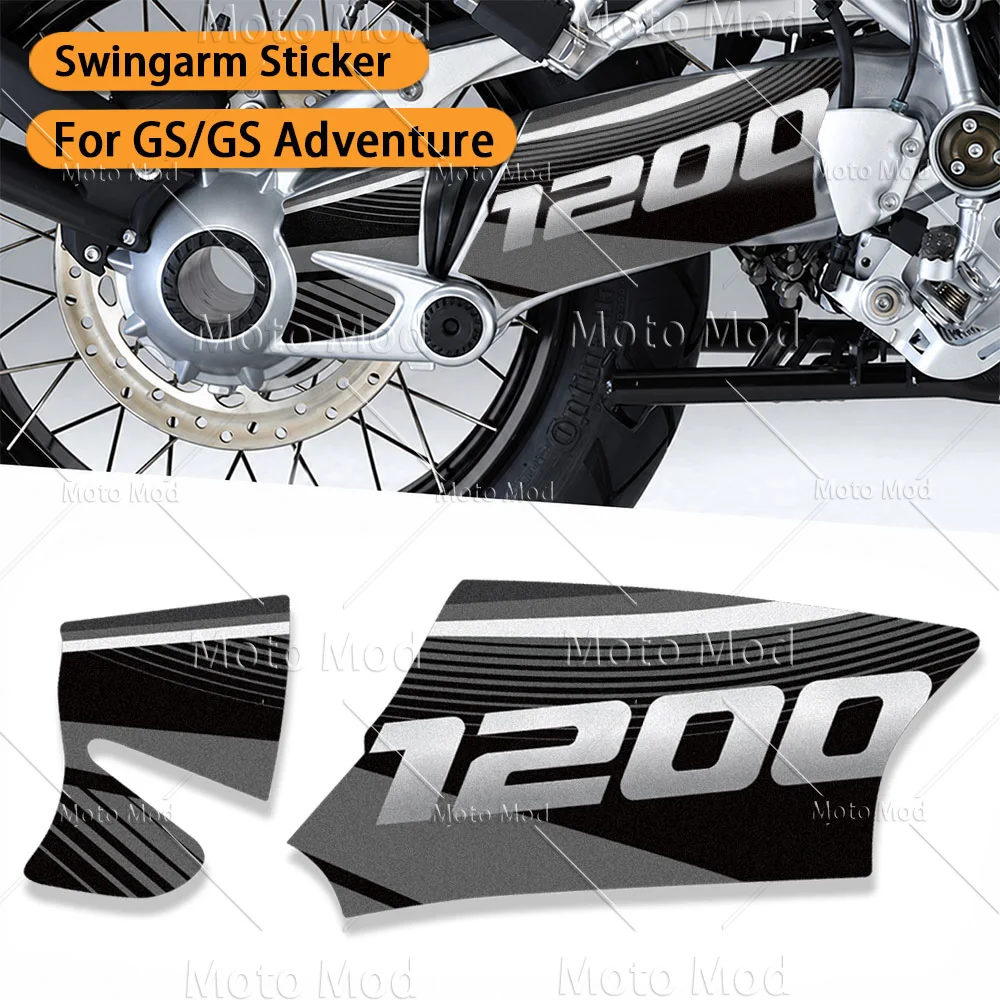 Motorcycle Swing arm Decal Waterproof Rotating Shaft Swingarm Sticker For R1200GS 04-12 R1200GS Adventure 04-13