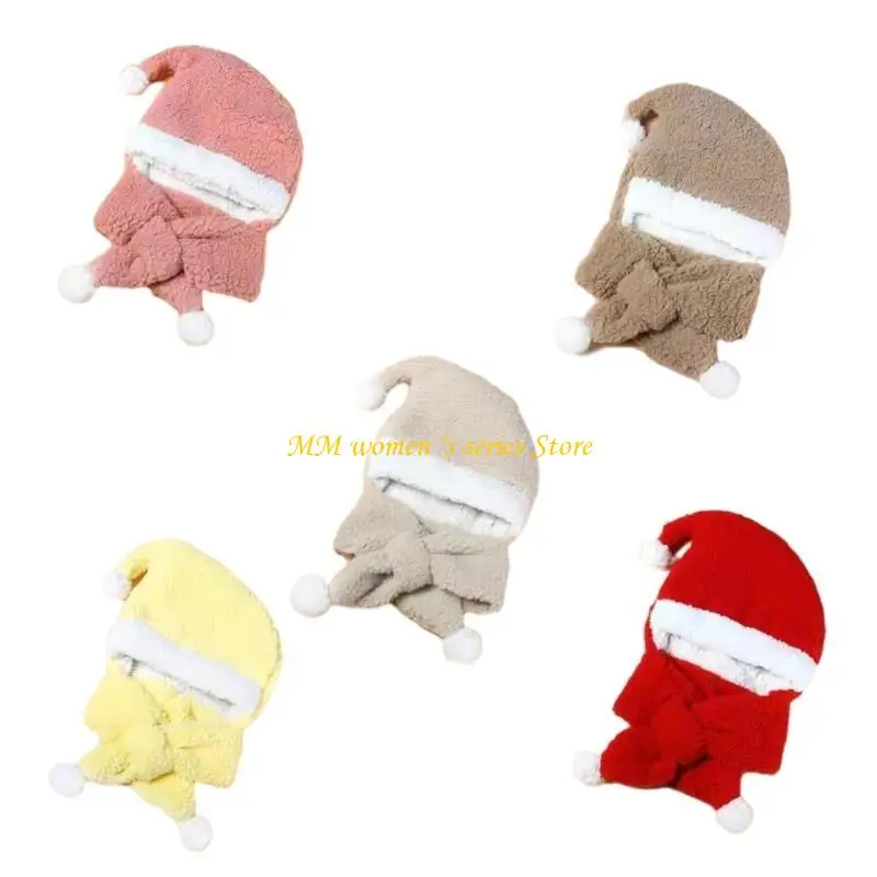 

Q39C Carnivals Christmas Hat Cosplay Santa Hat Holiday Hat Unisex Plush Comfort Hats