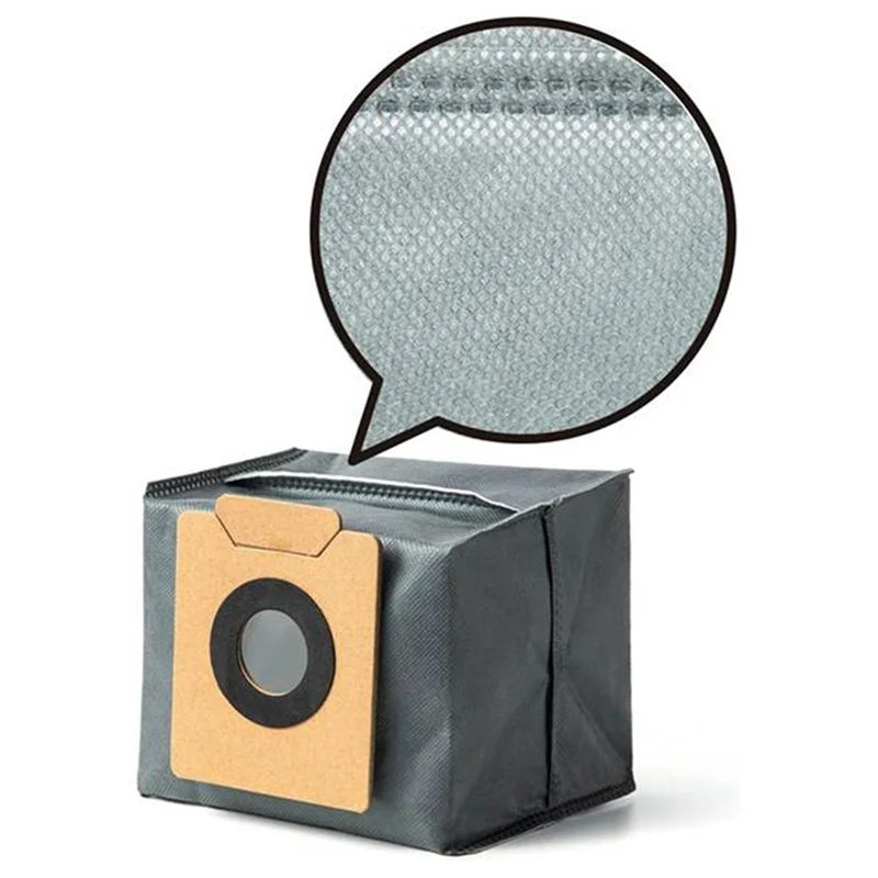 A94E-4 قطعة أكياس الغبار ل Eufy Clean X8 Pro محطة فارغة ذاتية روبوت فراغ تنظيف استبدال قطع الغيار كيس قمامة