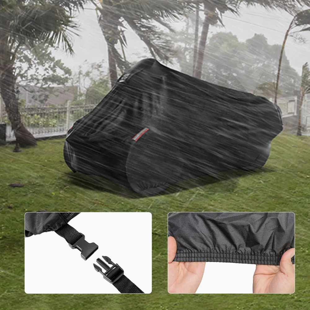 420D PU Coating Heavy Duty Full Motorcycle Cover UV Protect Waterproof Dustproof Storage 2020+ For Can-Am Spyder RT RT-S Limited