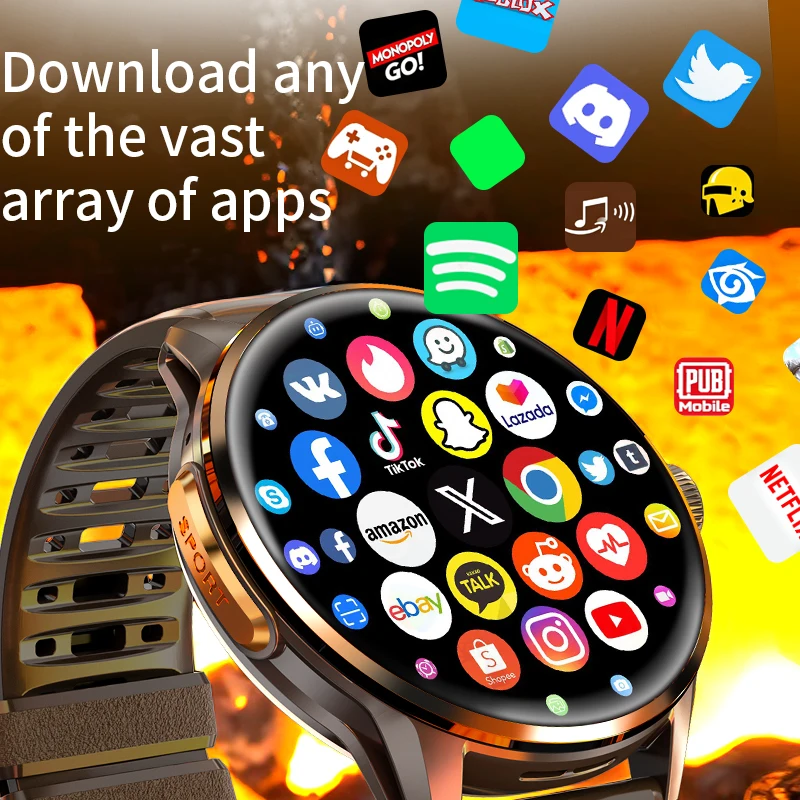 Watch Smart Smartwatch - ساعة ذكية H100 Global بنظام تشغيل